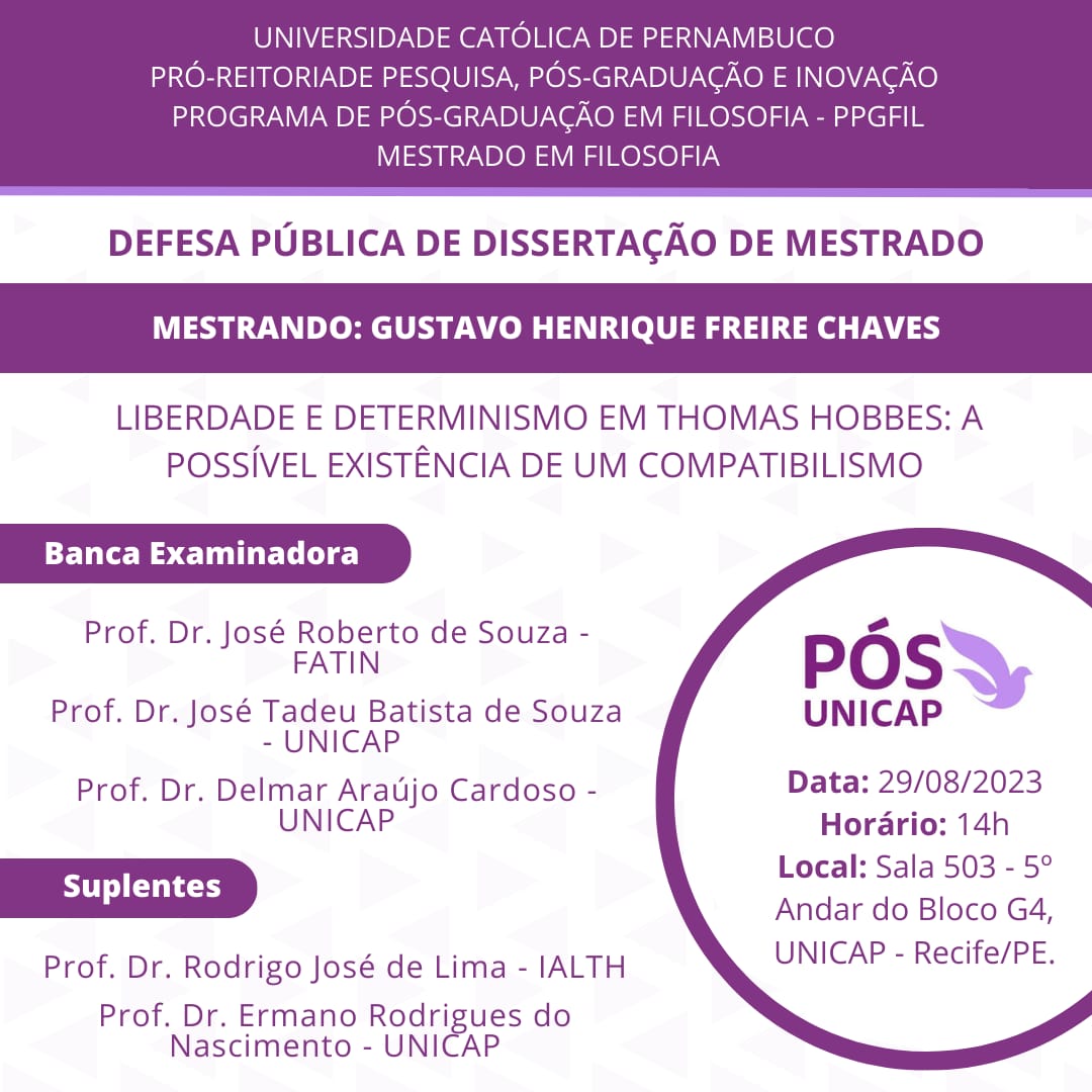 cartaz da defesa pública