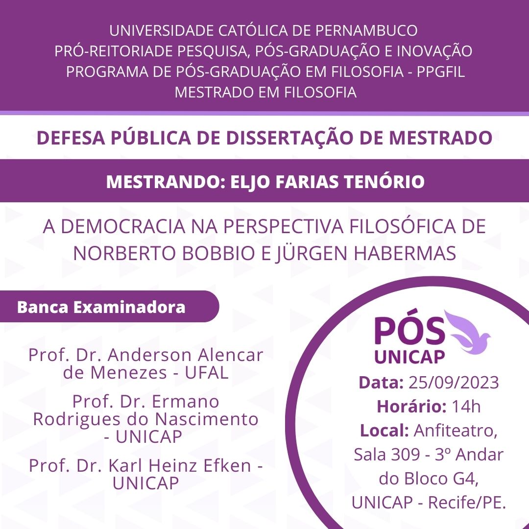 cartaz da defesa pública