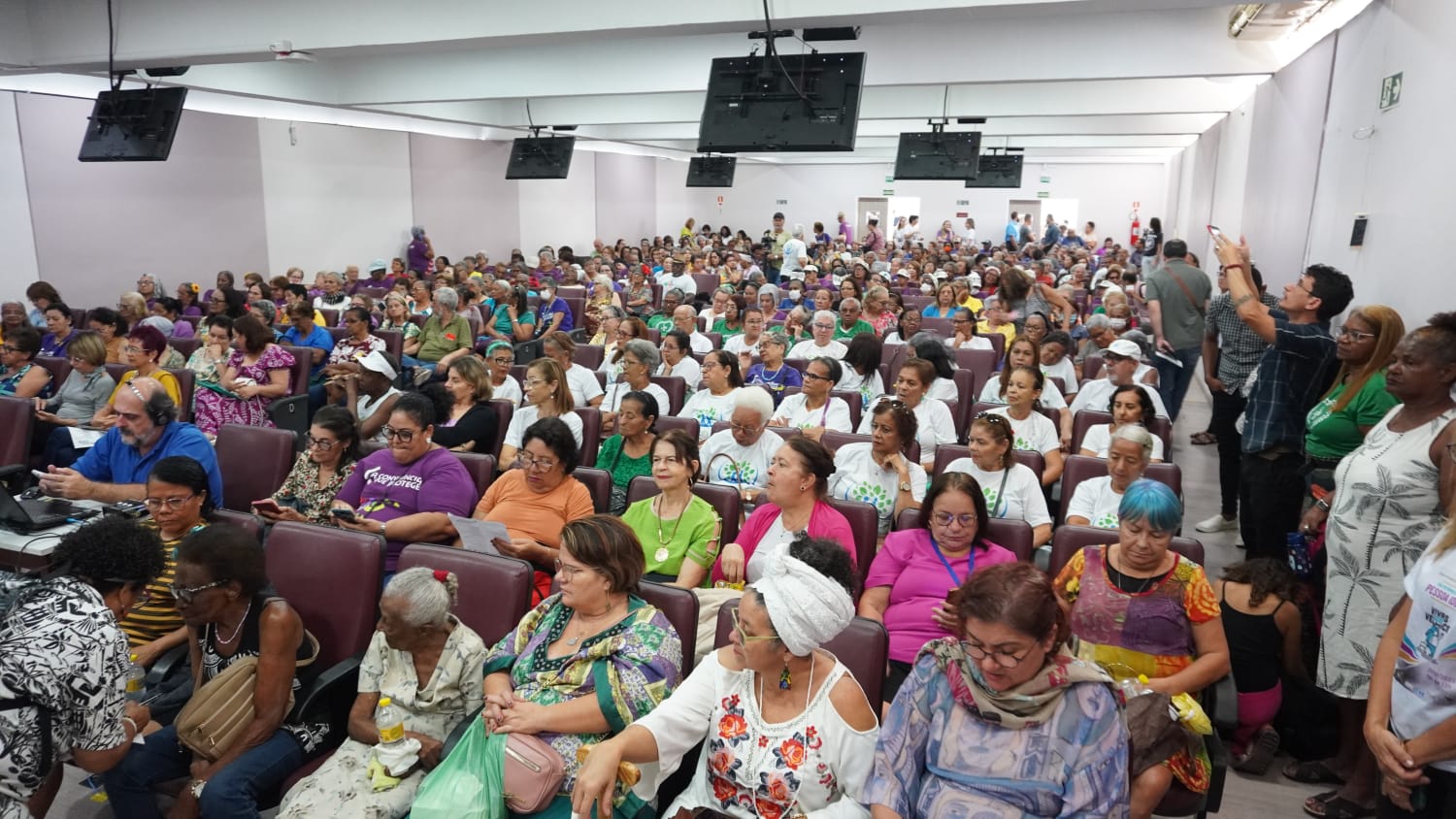 Auditório lotado