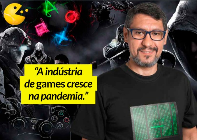 Revista Algomais publica entrevista com o coordenador do curso de Jogos Digitais que