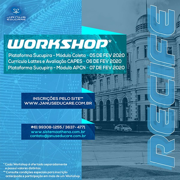 Workshop sobre Plataforma Sucupira e Currículo Lattes